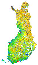 Map of Finland