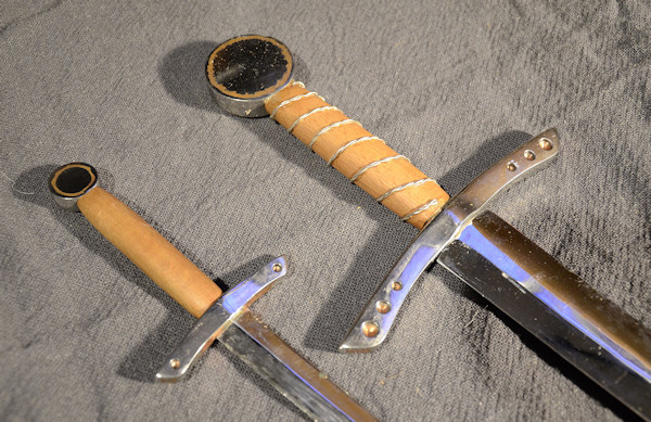 Sword&dagger, explosive welding