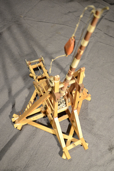 Trebuchet model, 1300